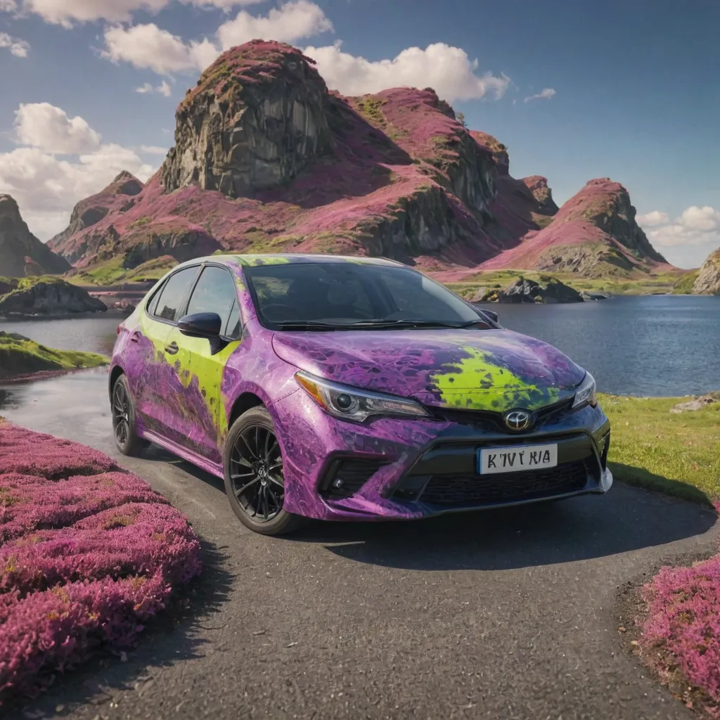 Unique Corolla Paint Schemes that Stand Out